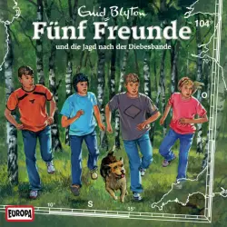 Cover - Fünf Freunde - 104/und die Jagd nach der Diebesbande