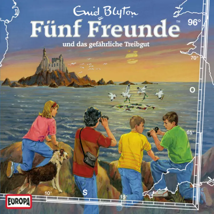 Cover von Fünf Freunde - 096/und das gefährliche Treibgut
