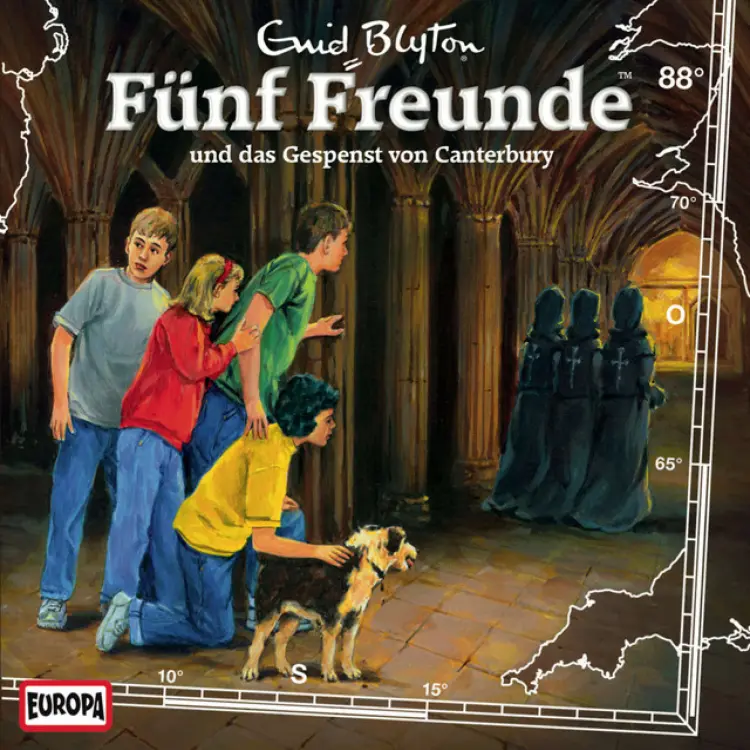 Cover von Fünf Freunde - 088/und das Gespenst von Canterbury
