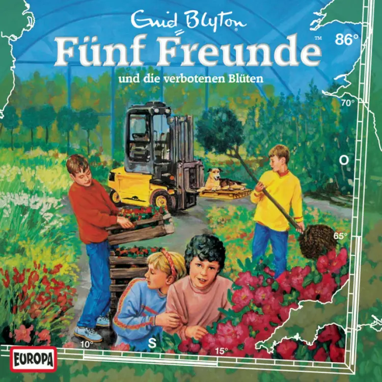 Cover von Fünf Freunde - 086/und die verbotenen Blüten