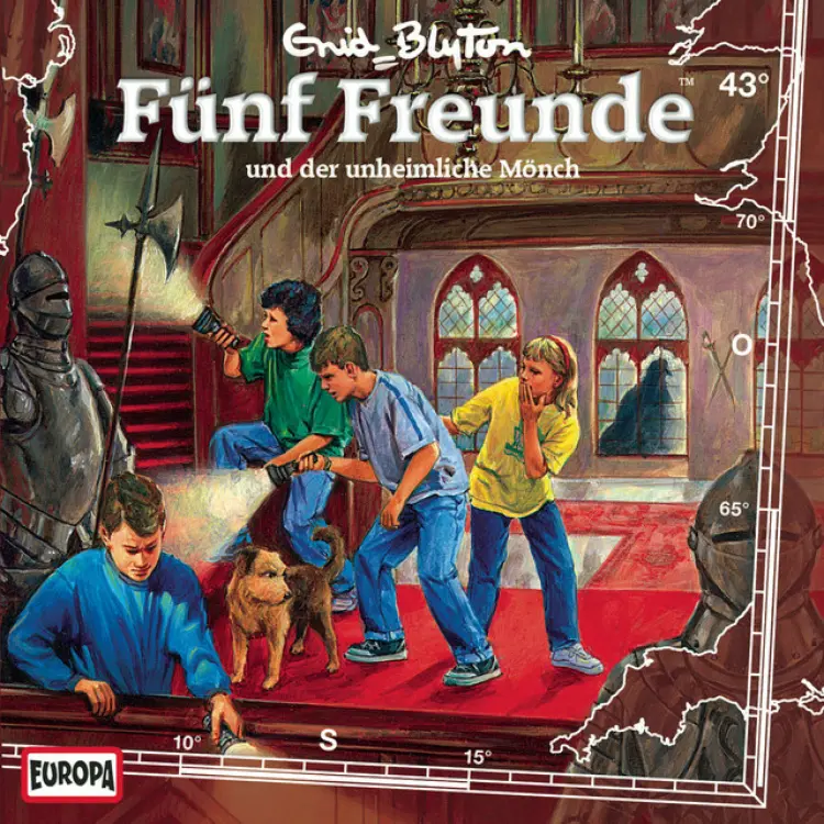 Cover von Fünf Freunde - 043/und der unheimliche Mönch