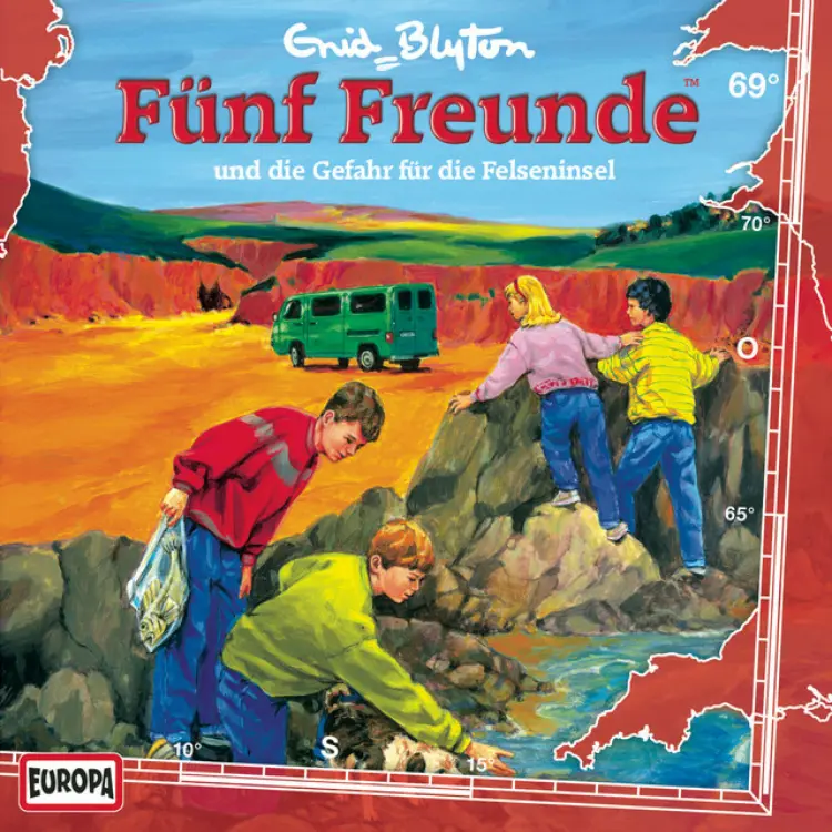 Cover von Fünf Freunde - 069/und die Gefahr für die Felseninsel