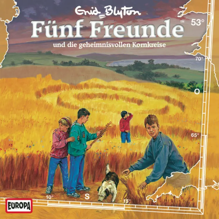 Cover von Fünf Freunde - 053/und die geheimnisvollen Kornkreise