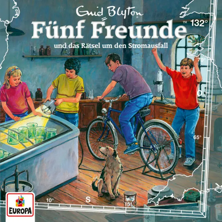 Cover von Fünf Freunde - Folge 132 - Fünf Freunde und das Rätsel um den Stromausfall