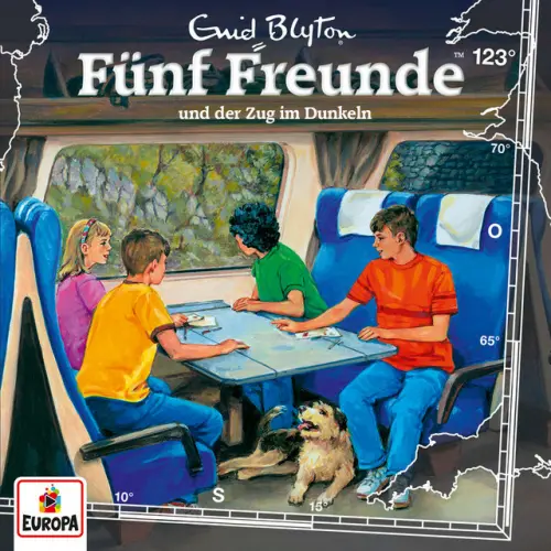 Cover von Fünf Freunde - Folge 123 - Fünf Freunde und der Zug im Dunkeln