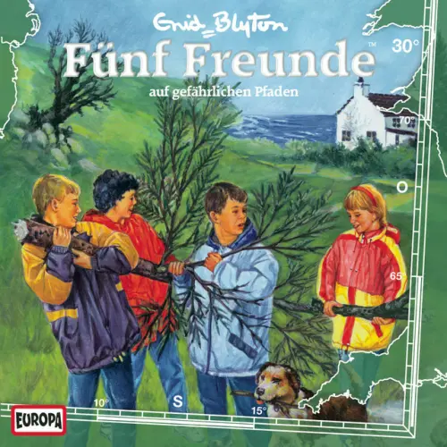 Cover von Fünf Freunde - 030/auf gefährlichen Pfaden