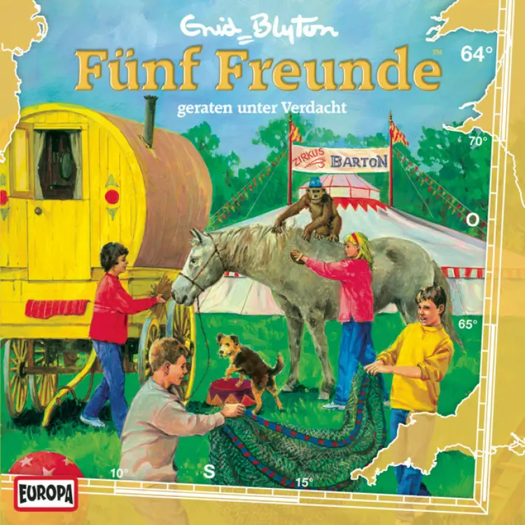 Cover von Fünf Freunde - 064/geraten unter Verdacht