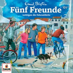 Cover - Fünf Freunde - Folge 131 -  Fünf Freunde verfolgen die Fahrraddiebe