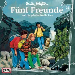 Cover - Fünf Freunde - 028/und die geheimnisvolle Stadt