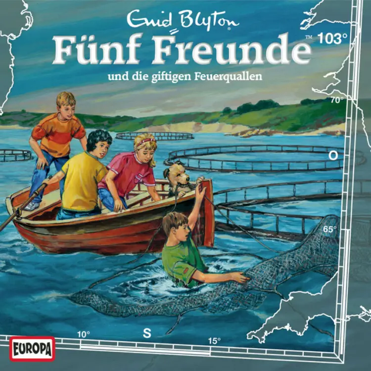 Cover von Fünf Freunde - 103/und die giftigen Feuerquallen