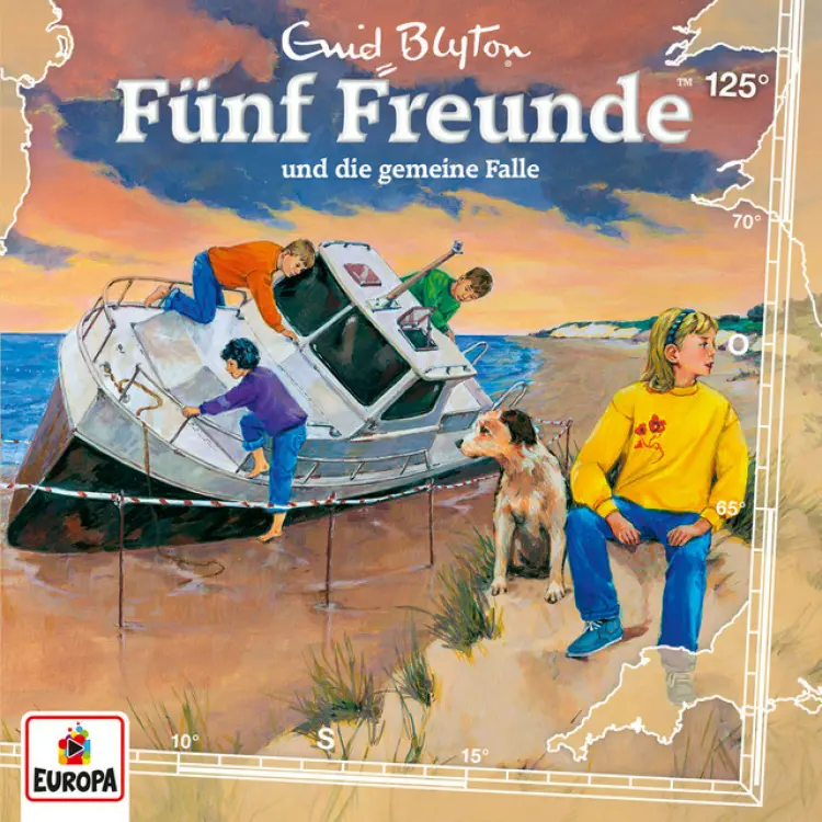 Cover von Fünf Freunde - Folge 125 -  Fünf Freunde und die gemeine Falle