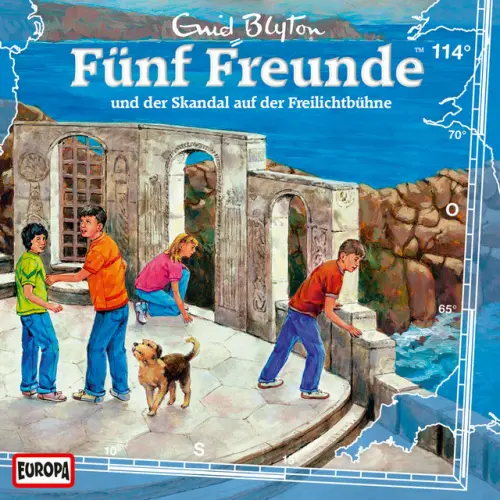 Cover von Fünf Freunde - 114/und der Skandal auf der Freilichtbühne