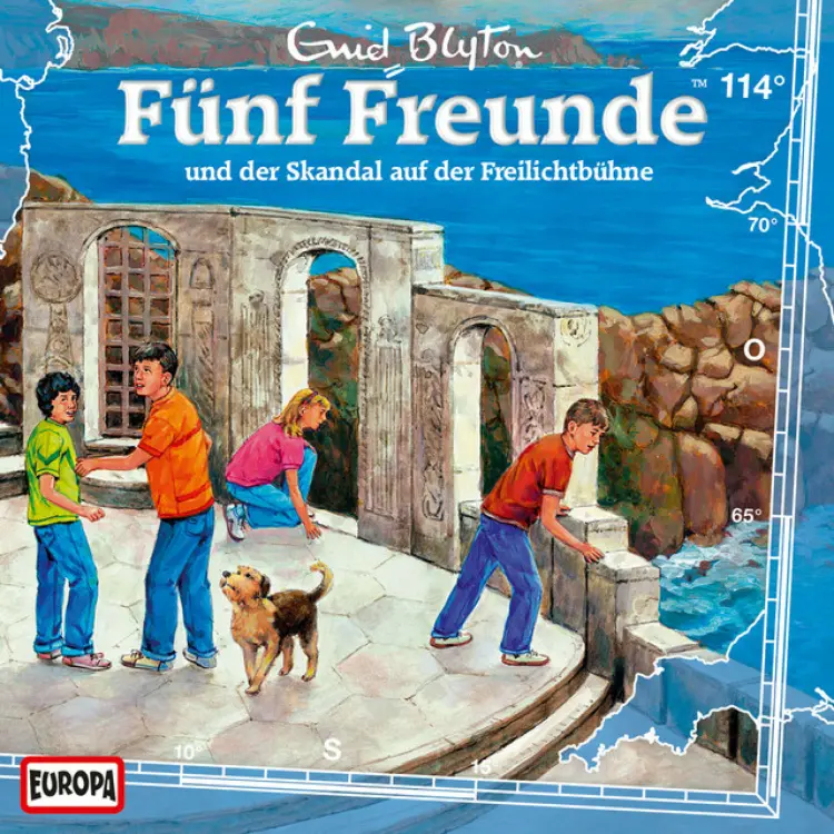 Cover von Fünf Freunde - 114/und der Skandal auf der Freilichtbühne