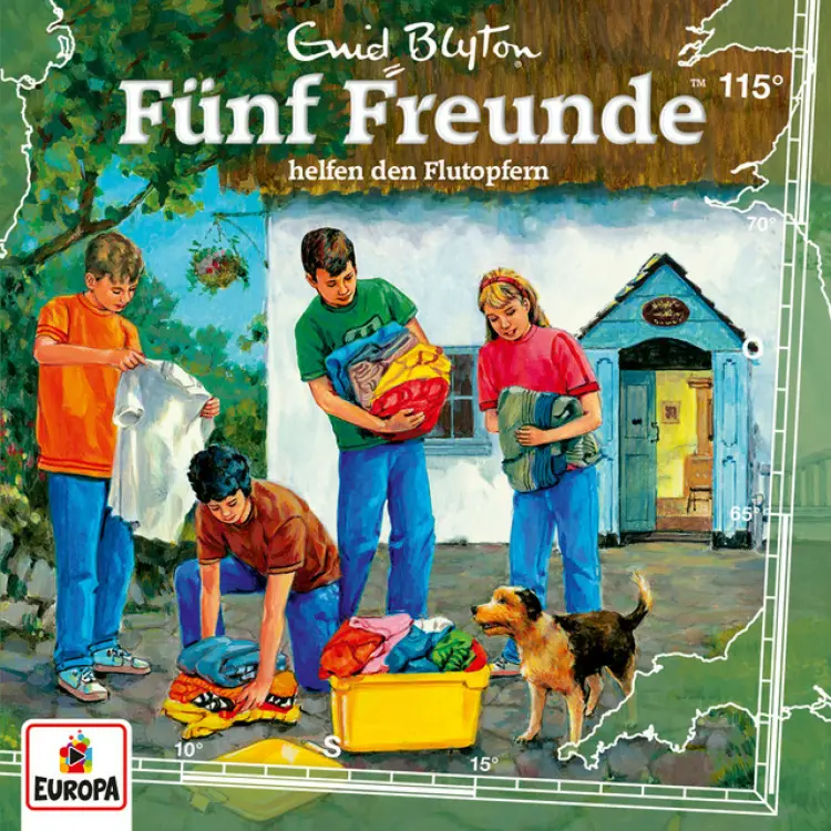Cover von Fünf Freunde - 115/helfen den Flutopfern