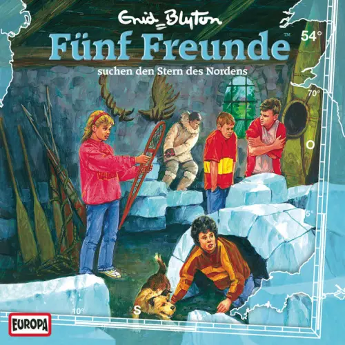 Cover von Fünf Freunde - 054/suchen den Stern des Nordens