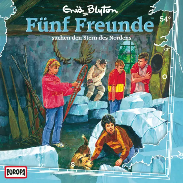 Cover von Fünf Freunde - 054/suchen den Stern des Nordens
