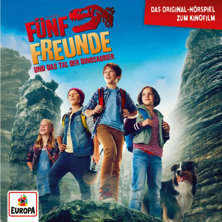 Cover von Fünf Freunde - Fünf Freunde und das Tal der Dinosaurier - Das Original-Hörspiel zum Kinofilm