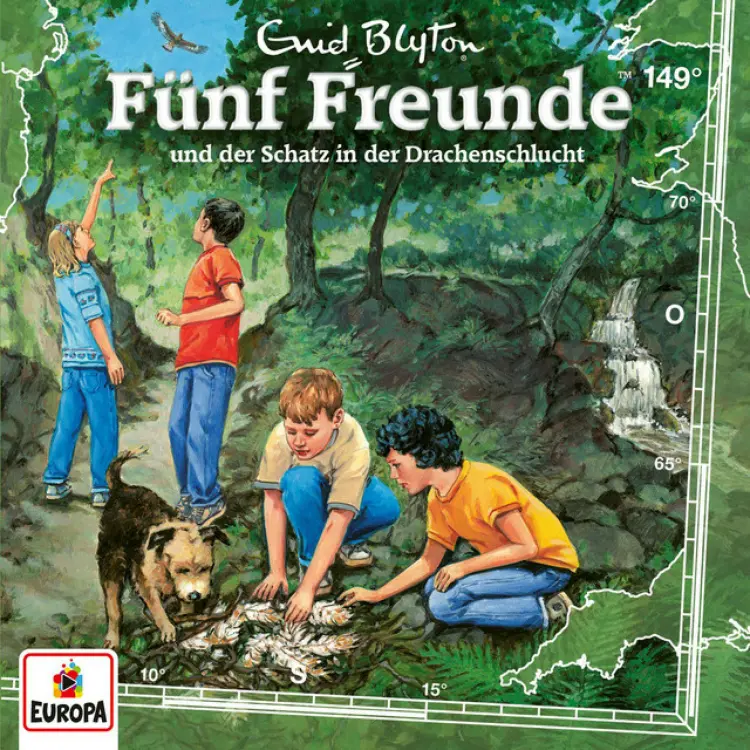Cover von Fünf Freunde - Folge 149: und der Schatz in der Drachenschlucht