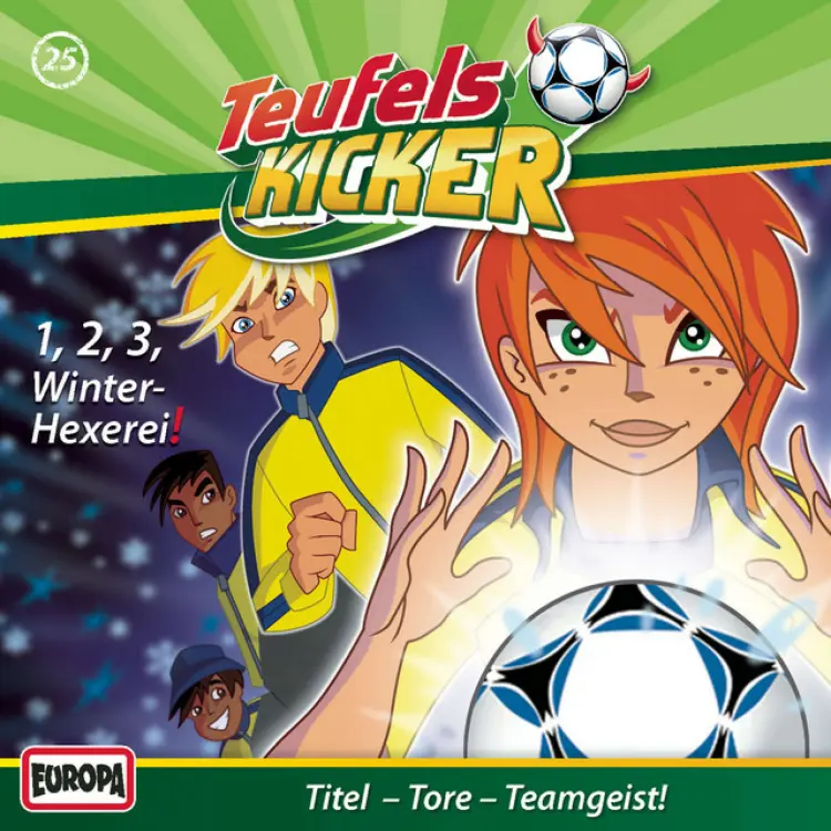 Cover von Teufelskicker - 25/1, 2, 3, Winter-Hexerei!