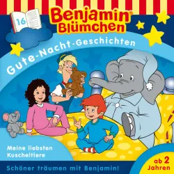Cover - Benjamin Blümchen - Gute-Nacht-Geschichten - Folge 16: Meine liebsten Kuscheltiere