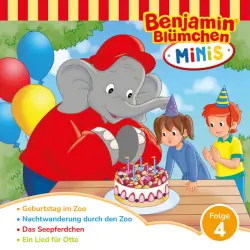Cover - Benjamin Blümchen - Benjamin Minis - Folge 4: Geburtstag im Zoo