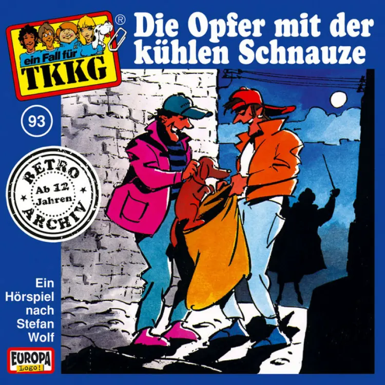 Cover von TKKG Retro-Archiv - 093/Die Opfer mit der kühlen Schnauze
