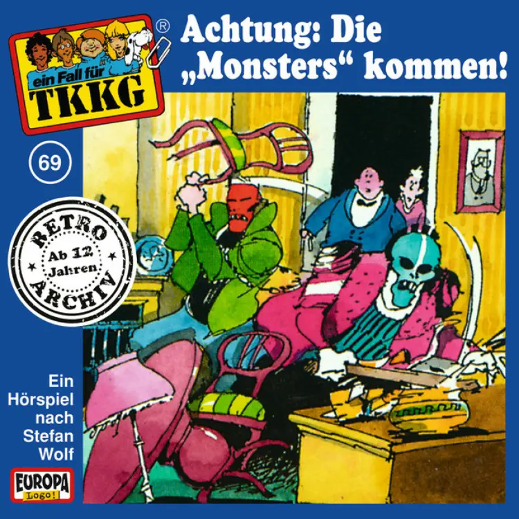 Cover von TKKG Retro-Archiv - 069/Achtung! Die "Monsters" kommen