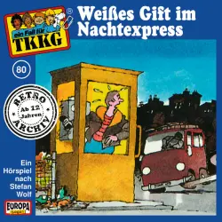 Cover - TKKG Retro-Archiv - 080/Weißes Gift im Nachtexpress