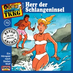 Cover - TKKG Retro-Archiv - 073/Herr der Schlangeninsel