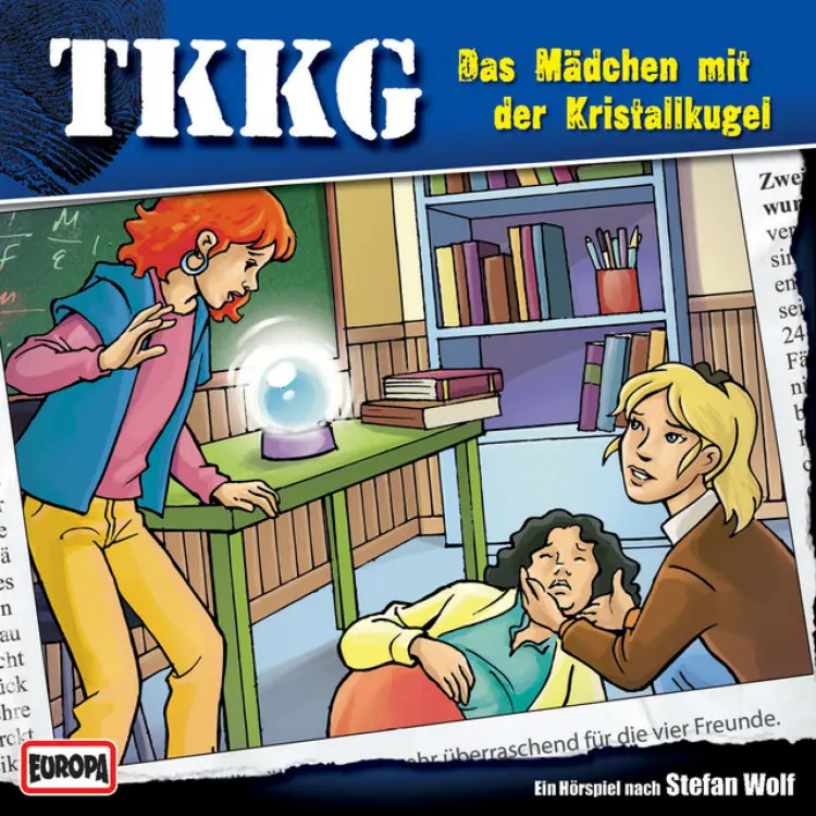 Cover von TKKG - 166/Das Mädchen mit der Kristallkugel