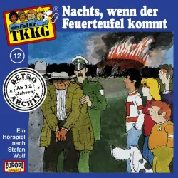 Cover - TKKG Retro-Archiv - 012/Nachts, wenn der Feuerteufel kommt