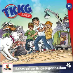 Cover - TKKG Junior - Folge 12: Schmierige Angelegenheiten