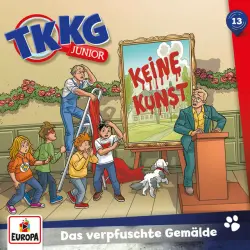 Cover - TKKG Junior - Folge 13: Das verpfuschte Gemälde