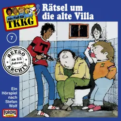 Cover - TKKG Retro-Archiv - 007/Rätsel um die alte Villa