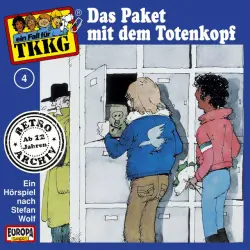 Cover - TKKG Retro-Archiv - 004/Das Paket mit dem Totenkopf