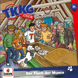 Cover - TKKG Junior - Folge 21: Der Fluch der Mumie