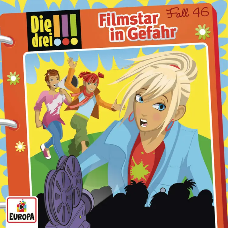Cover von Die drei !!! - 046/Filmstar in Gefahr