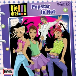 Cover - Die drei !!! - 012/Popstar in Not