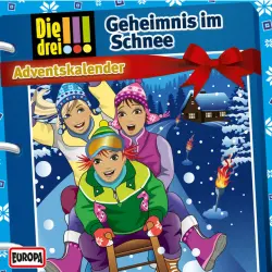 Cover - Die drei !!! - Adventskalender - Geheimnis im Schnee