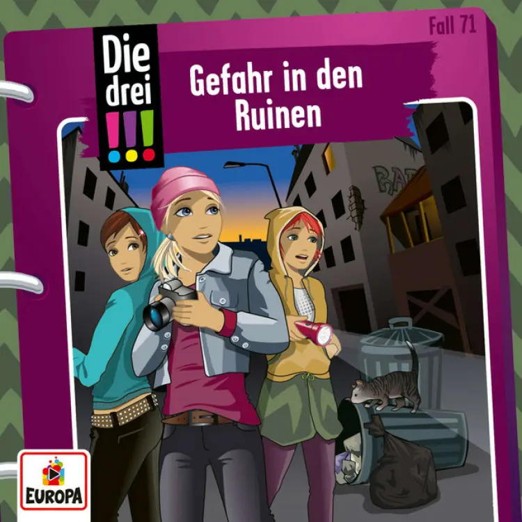 Cover von Die drei !!! - 071/Gefahr in den Ruinen