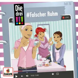 Cover - Die drei !!! - Folge 76: #Falscher Ruhm