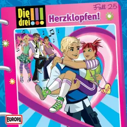 Cover - Die drei !!! - 025/Herzklopfen!