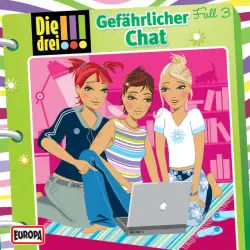 Cover - Die drei !!! - 003/Gefährlicher Chat