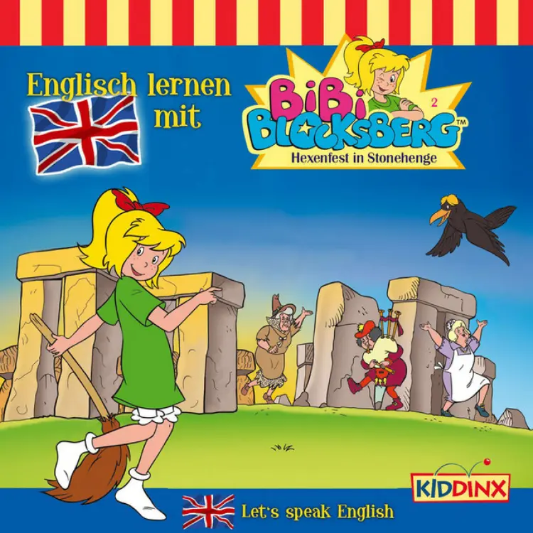 Cover von Bibi Blocksberg - Englisch lernen mit Bibi Blocksberg - Folge 2 - Hexenfest in Stonehenge