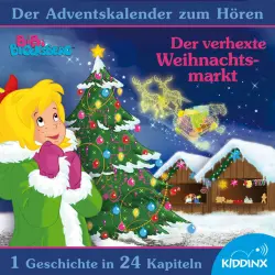 Cover - Bibi Blocksberg - Der verhexte Weihnachtsmarkt [Der Adventskalender zum Hören]
