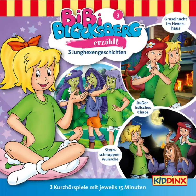 Cover von Bibi Blocksberg - Kurzhörspiel - Bibi erzählt: Junghexengeschichten