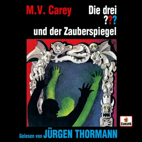 Cover von Die drei ??? - Jürgen Thormann liest... und der Zauberspiegel