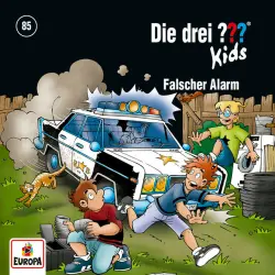 Cover - Die drei ??? Kids - Folge 85: Falscher Alarm