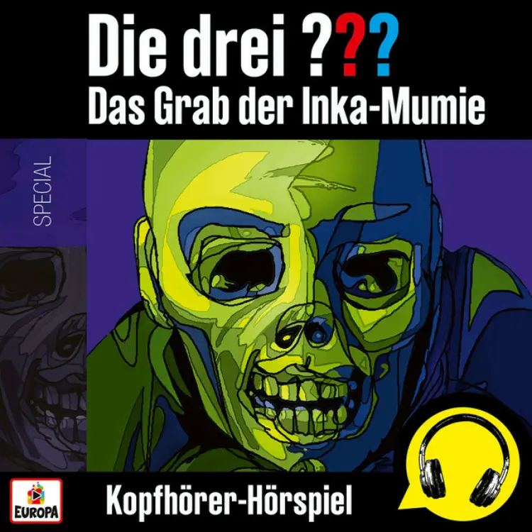 Cover von Die drei ??? - Das Grab der Inka-Mumie (Kopfhörer-Hörspiel)