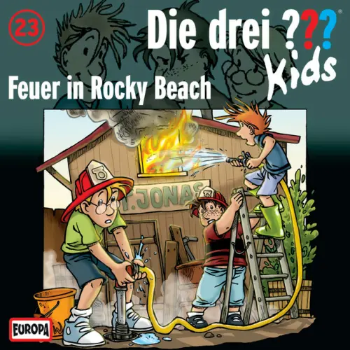 Cover von Die drei ??? Kids - 023/Feuer in Rocky Beach